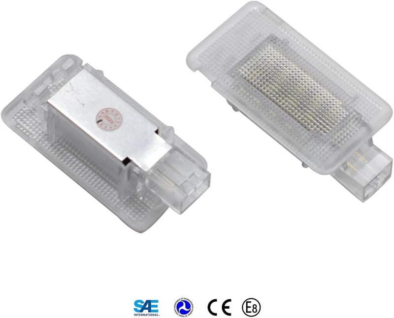 AJHLJ ® 2Pcs Canbus Led Luggage Compartment Trunk Boot Light Courtesy Footwell Interior Lamp For Volvo C30 S60 S60L C70 V70 S80 XC70 XC90 - Image 2